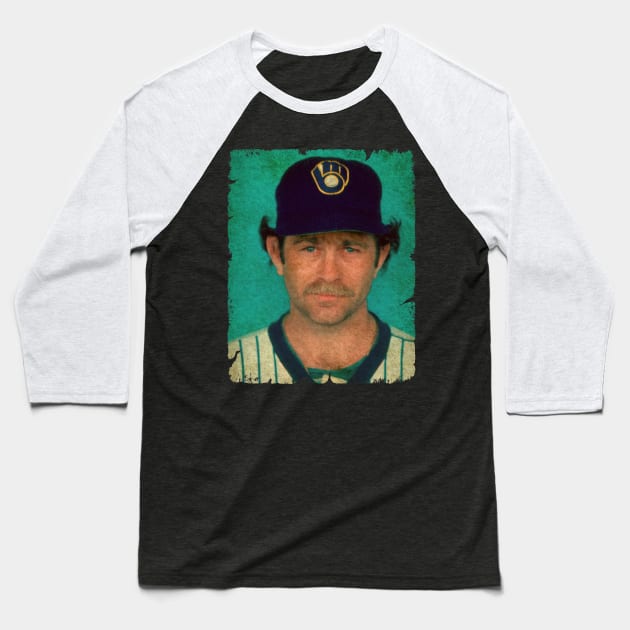 Mike Caldwell in Milwaukee Brewers Baseball T-Shirt by SOEKAMPTI